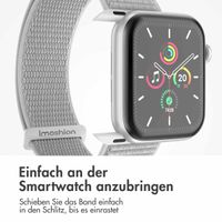 imoshion Nylon-Armband⁺ für die Apple Watch Series 1 bis 9 / SE (38/40/41 mm) | Series 10 (42 mm) - Seashell