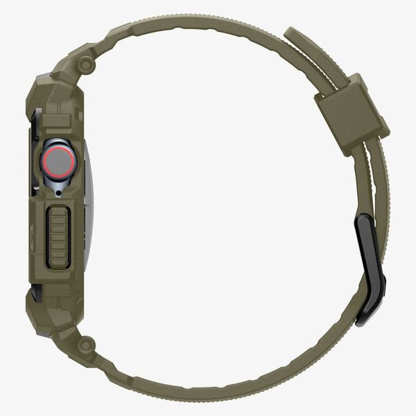 Spigen Rugged Armor™ Pro Case für Apple Watch Series 10 / 11 - 46 mm - Vintage Khaki