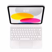 Apple Magic Keyboard Apple iPad 11 (2025) 11 Zoll A16 / iPad 10 (2022) 10.9 Zoll - ukrainian - Weiß