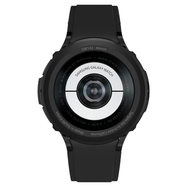 Spigen Liquid Air™ Pro Case für die Samsung Galaxy Watch 4 Classic - 46 mm - Matte Black