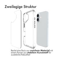 imoshion Rugged Air Case Apple iPhone 16 Plus - Transparent