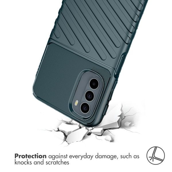 imoshion Thunder Backcover für das Motorola Moto G31 / G41 - Grün