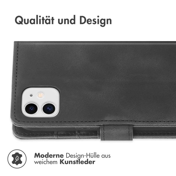 imoshion Klapphülle mit Kordel iPhone 11 - Schwarz