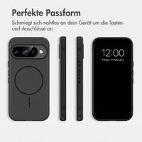 imoshion Color Backcover mit Thin MagSafe Ring Google Pixel 9 / 9 Pro - Schwarz