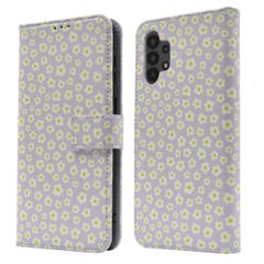 imoshion Design Klapphülle Samsung Galaxy A13 (4G) - White Daisy