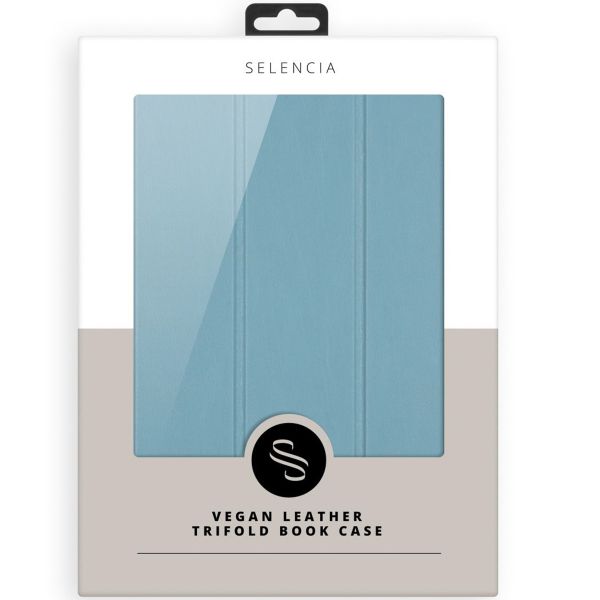Selencia Trifold Klapphülle aus veganem Leder Galaxy Tab A 10.1 2019