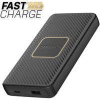 OtterBox ﻿Powerbank USB-C - 10.000 mAh - Kabelloses Aufladen - Power Delivery - Schwarz