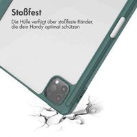imoshion Trifold Hardcase Klapphülle Apple iPad Pro 11 (2022 / 2021 / 2020 / 2018) - Grün