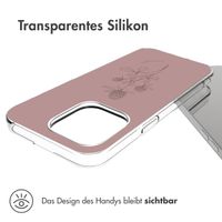 imoshion Design Hülle für das iPhone 14 Pro Max - Floral Pink