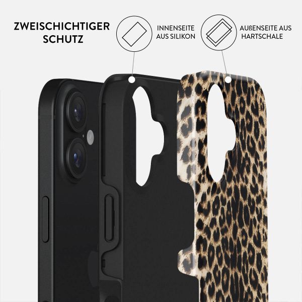 Burga Tough Back Cover für das Apple iPhone 16 Plus - Player