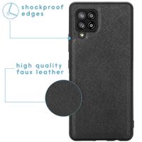 imoshion Luxuriöse Portemonnaie-Klapphülle Samsung Galaxy A42 - Schwarz