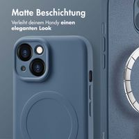 imoshion Color Back Cover mit MagSafe Apple iPhone 15 - Dunkelblau