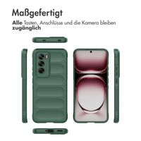 imoshion EasyGrip Back Cover für das Oppo Reno 12 - Dunkelgrün