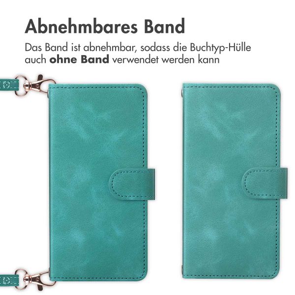 imoshion Klapphülle mit Kordel Samsung Galaxy A25 (5G) - Türkis