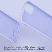 Accezz Liquid Silikoncase für das Samsung Galaxy Z Flip 5 - Violett