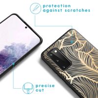 imoshion Design Hülle Samsung Galaxy S20 - Golden Leaves