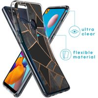 imoshion Design Hülle für das Samsung Galaxy A21s - Black Graphic