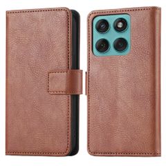 imoshion Luxuriöse Klapphülle Motorola Moto G57 Power - Braun