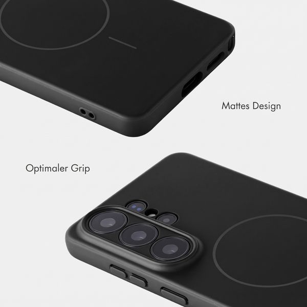 Accezz Grip Backcover mit MagSafe Samsung Galaxy S26 Ultra - Schwarz