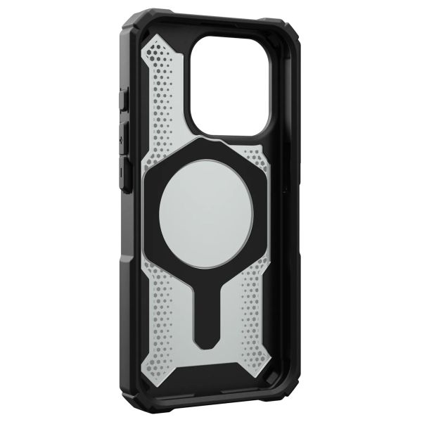 UAG Plasma XTE Back Cover MagSafe für das iPhone 15 Pro - Schwarz / Orange