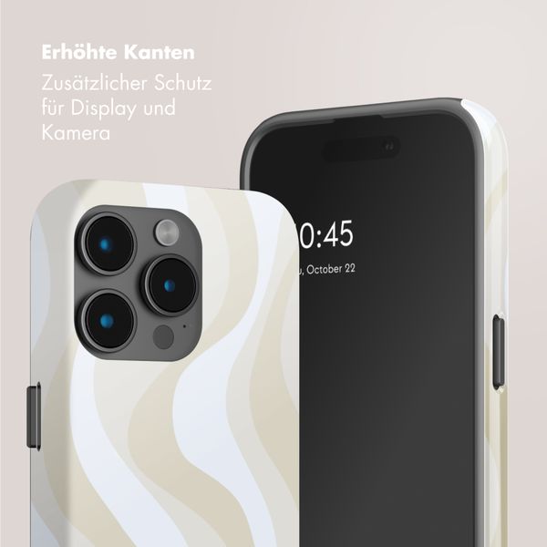 Selencia Vivid Rückabdeckung mit MagSafe Apple iPhone 15 Pro - Desert Waves Beige