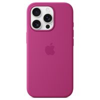 Apple Silikon-Case MagSafe für das Apple iPhone 16 Pro - Fuchsia