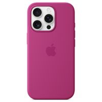 Apple Silikon-Case MagSafe für das iPhone 16 Pro - Fuchsia