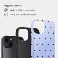 Selencia Vivid Back Cover Apple iPhone 13 - Happy Dots Digital Sky