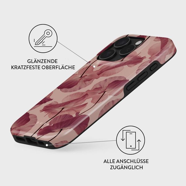 Burga Tough Back Cover für das iPhone 16 Pro - Tender Kiss