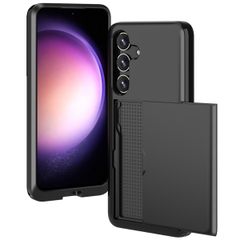 imoshion Backcover mit Kartenfach Samsung Galaxy S24 - Schwarz