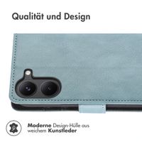 imoshion Luxuriöse Klapphülle Xiaomi Poco X8 Pro - Hellblau