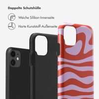 Selencia Vivid Back Cover Apple iPhone 11 - Dream Swirl Pink