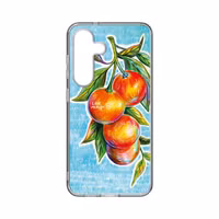 Samsung Hybrid Case Samsung Galaxy S25 - Lieve Merlijn / Mandarin