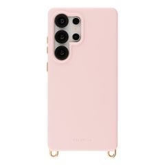 Selencia Rivièra Backcover mit MagSafe mit abnehmbaren Haken Samsung Galaxy S25 Ultra - Sorbet Pink