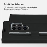 Accezz Wallet TPU Klapphülle Samsung Galaxy S24 Ultra - Schwarz
