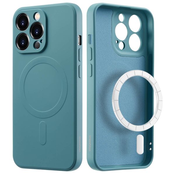 imoshion Color Back Cover mit MagSafe für das iPhone 14 Pro Max - Smoke Green