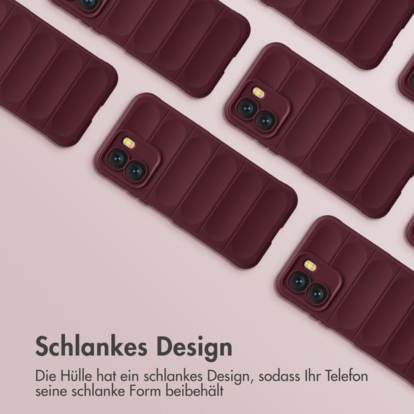 imoshion EasyGrip Backcover Oppo A6x (4G/5G) - Aubergine