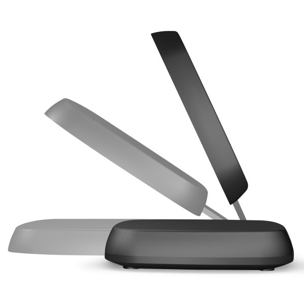 Zens Fast Wireless Charger Stand - Kabelloses Ladegerät - Mit Ladekabel - 10 Watt - Schwarz