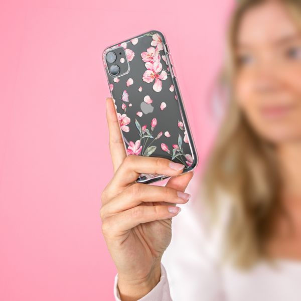 imoshion Design Hülle Samsung Galaxy A20e - Blume - Rosa