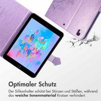 imoshion Mandala Klapphülle Apple iPad 9 (2021) 10.2 Zoll / iPad 8 (2020) 10.2 Zoll / iPad 7 (2019) 10.2 Zoll - Lila / Lilac