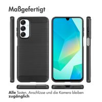 imoshion Brushed Back Cover Samsung Galaxy A16 - Schwarz