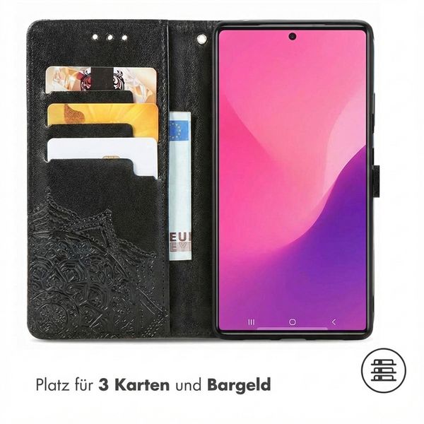 imoshion Mandala Klapphülle Samsung Galaxy S24 Ultra - Schwarz