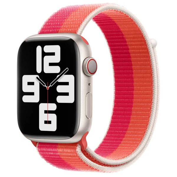 Apple Sport Loop Armband für Apple Watch Series 1-9 / SE - 38/40/41 mm / Series 10 - 42 mm - Nectarine/Pelony