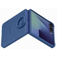 Samsung Original Silikon Cover Ring Samsung Galaxy Z Flip 7 - Blue