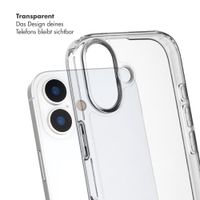 Selencia Backcover mit abnehmbaren Haken Apple iPhone 17 - Transparent