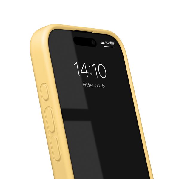iDeal of Sweden Silikonhülle mit MagSafe Apple iPhone 16 Pro - Soft Lemon