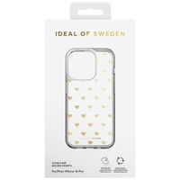 iDeal of Sweden Mirror Case Apple iPhone 15 Pro - Golden Hearts