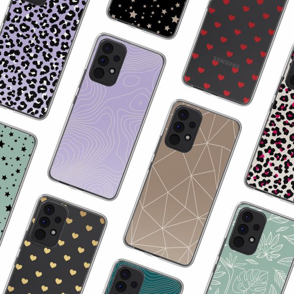 imoshion Design Hülle Samsung Galaxy A53 - Topo Lilac