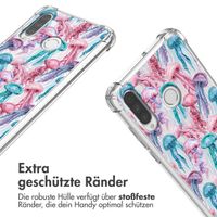 imoshion Design Hülle mit Band für das Huawei P30 Lite - Jellyfish Watercolor