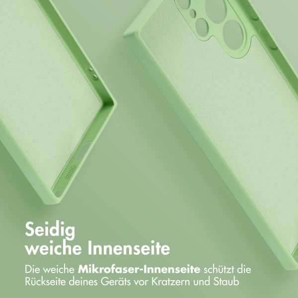 imoshion Color Back Cover mit MagSafe Samsung Galaxy S24 Ultra - Grün